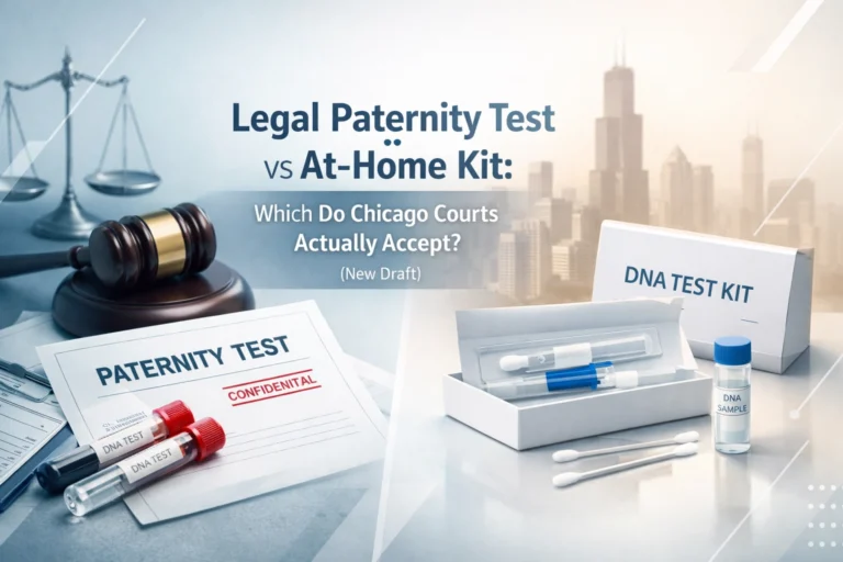 Legal Paternity Test vs At-Home Kit: Which Do Chicago Courts Actually Accept?