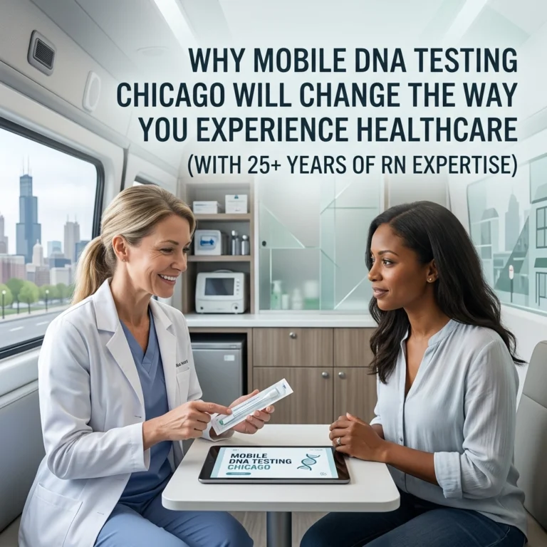 Why Mobile DNA Testing Chicago Will Change the Way You Experience Healthcare (With 25+ Years of RN Expertise)