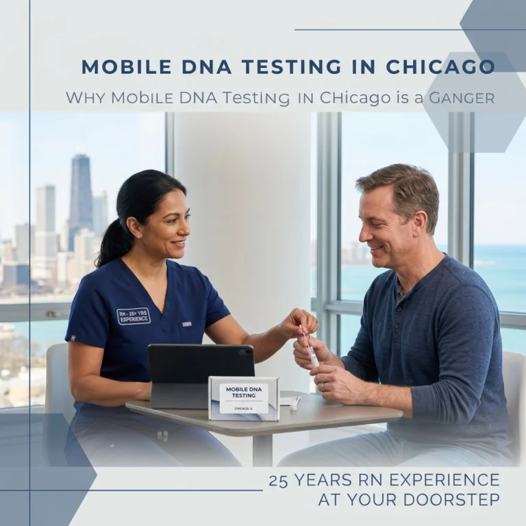 Why Mobile DNA Testing in Chicago is a Game Changer: 25 Years of RN Experience at Your Doorstep