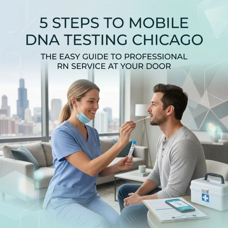 5 Steps to Mobile DNA Testing Chicago: The Easy Guide to Professional RN Service at Your Door